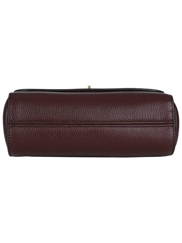 Lily Small Grain Cross Bag Brown - MULBERRY - BALAAN 8