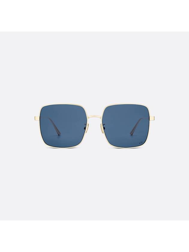 Cannage S1U Square Sunglasses Gold - DIOR - BALAAN 3