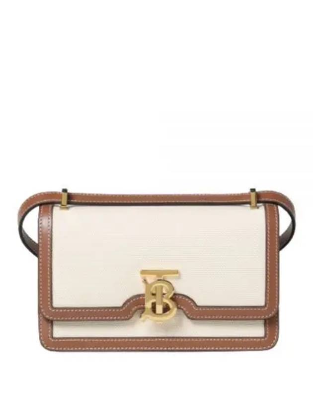 Mini TB Crossbody Bag Natural Malt Brown - BURBERRY - BALAAN 2