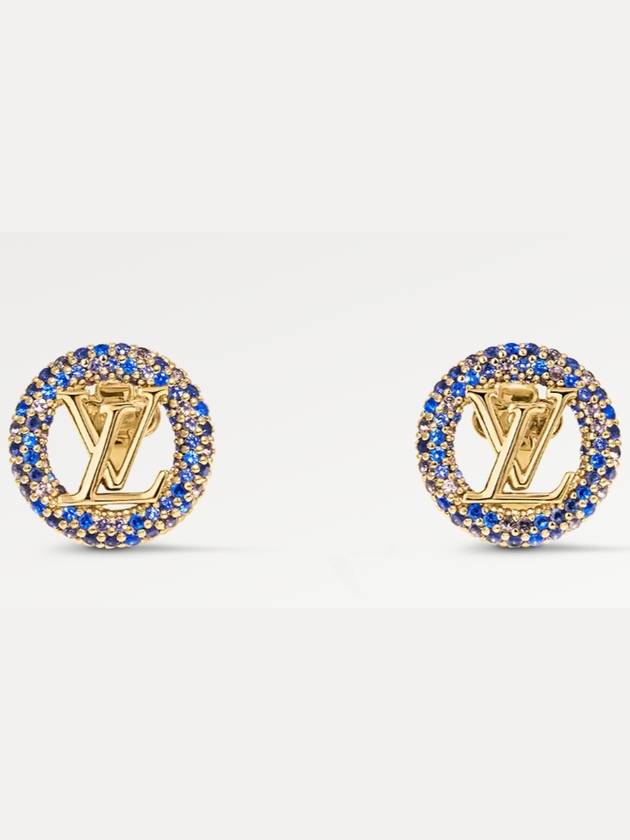 Louise Tresor Earrings Gold - LOUIS VUITTON - BALAAN 3