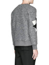 Double Star Sweatshirt Gray - NEIL BARRETT - BALAAN 4