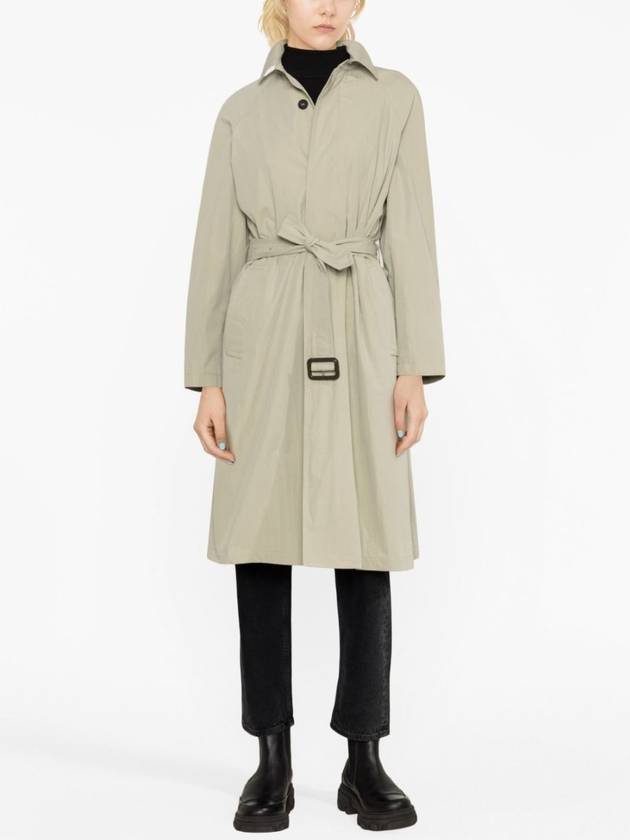 Garance Belt Single Trench Coat Putty - A.P.C. - BALAAN.