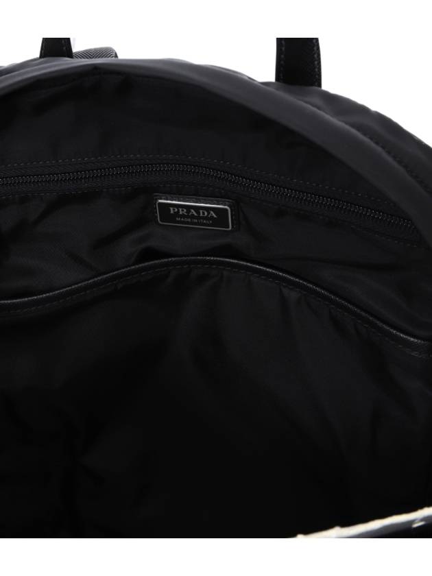 Triangle Logo Re-Nylon Backpack Black - PRADA - BALAAN 10