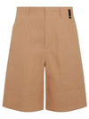 Bermuda Shorts Beige - FENDI - BALAAN 2