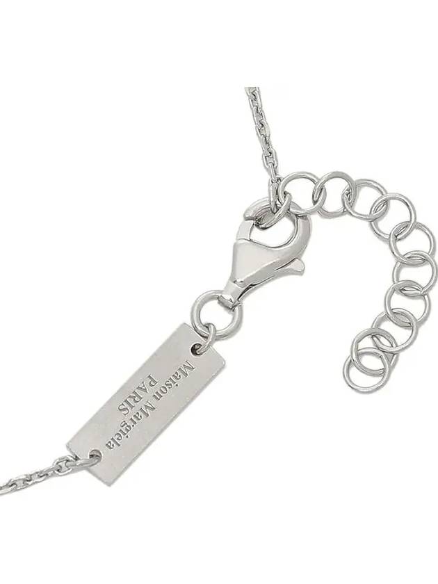 Ring Pendant Necklace Silver - MAISON MARGIELA - BALAAN 5