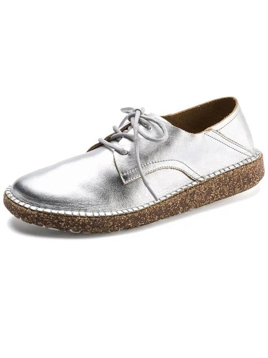 Women's Gary Natural Leather Loafer Silver - BIRKENSTOCK - BALAAN 2