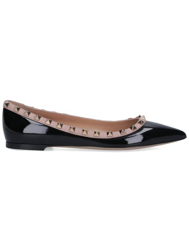 Valentino Garavani Flat shoes Black - VALENTINO - BALAAN 1