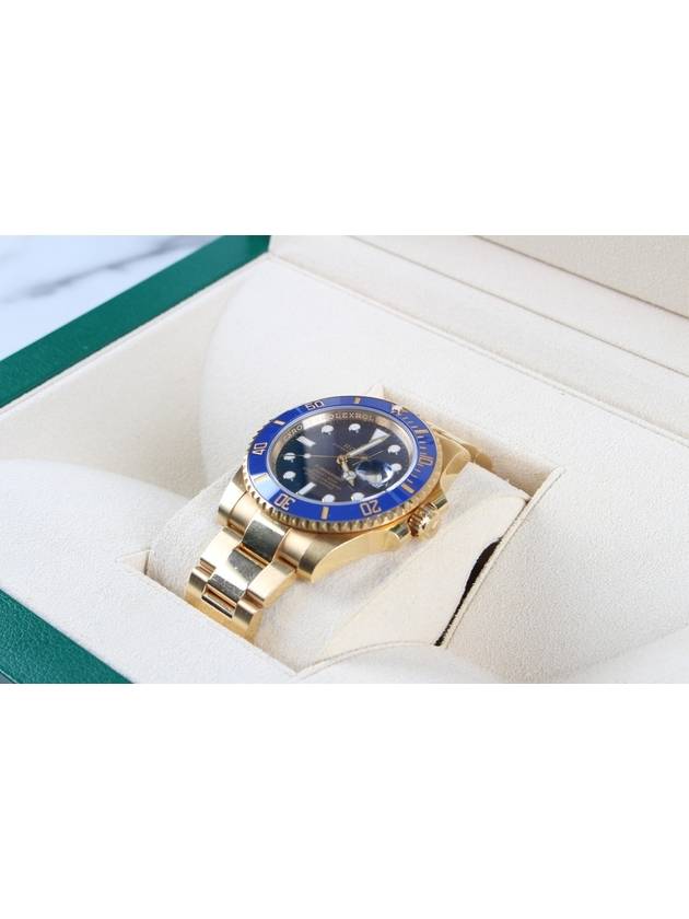 Rolex Submariner Blue Plate Gold Box 19 Years Old - ROLEX - BALAAN 6