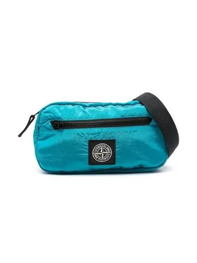 Kids Hip Sack Cross Bag Blue - STONE ISLAND - BALAAN 2