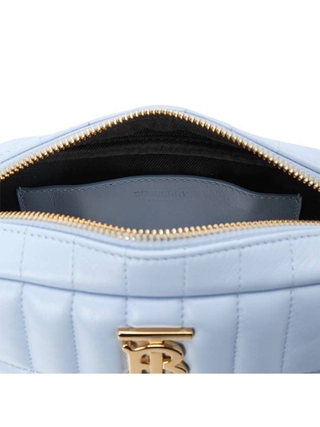 Quilted Mini Lola Camera Cross Bag Light Blue - BURBERRY - BALAAN 11