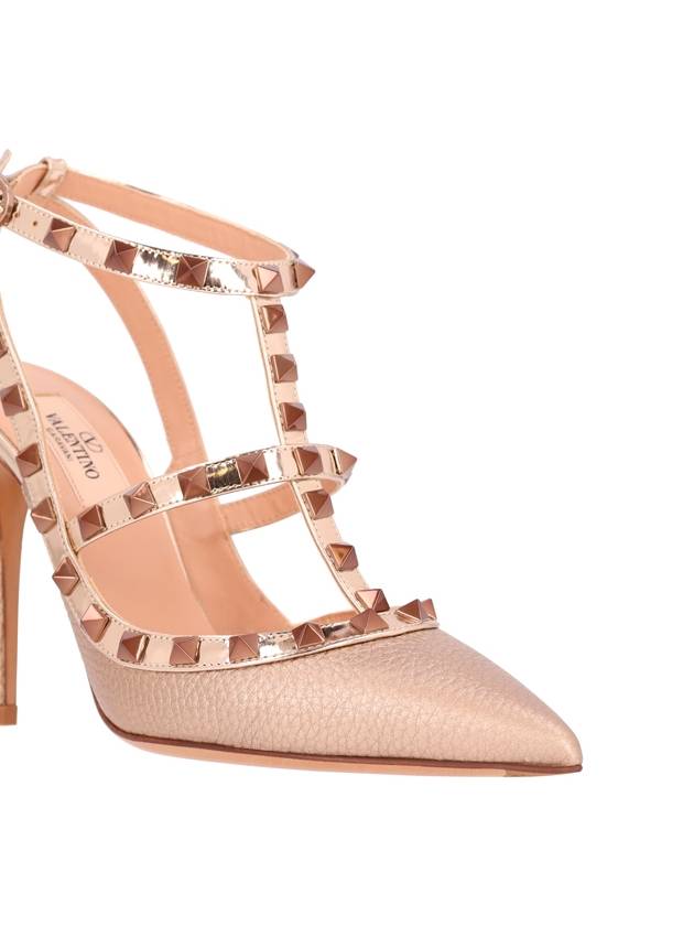 ANKLE STRAP ROCKSTUD HEEL 100 - VALENTINO - BALAAN 4