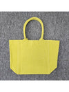 Yenky Embroidered Logo Shopper Tote Bag Yellow - ISABEL MARANT - BALAAN 4