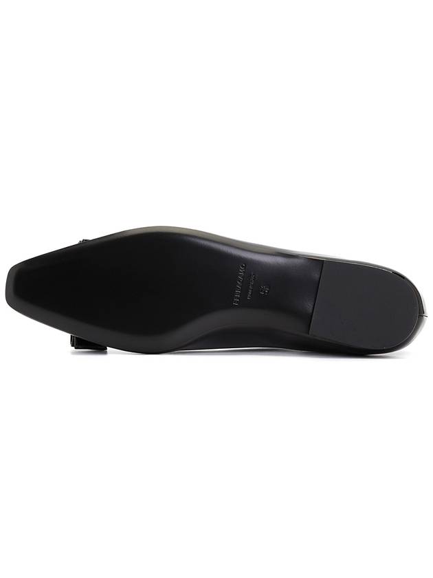 Ferragamo ANZ NERO 0763716 Women s Flat Shoes Foot C - SALVATORE FERRAGAMO - BALAAN 5