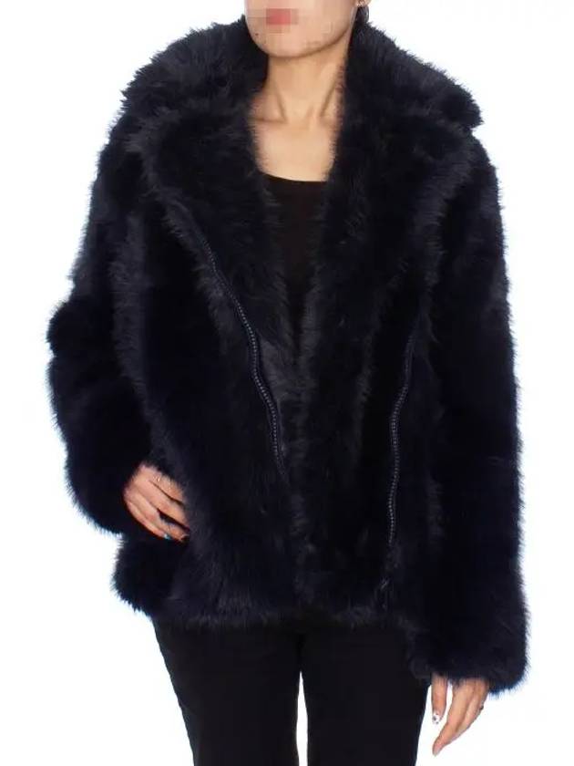 Faux Fur Coat Black - ZADIG & VOLTAIRE - BALAAN 2