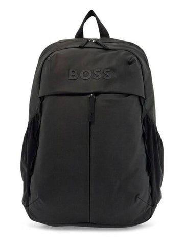 Stormy Backpack Black - HUGO BOSS - BALAAN 1