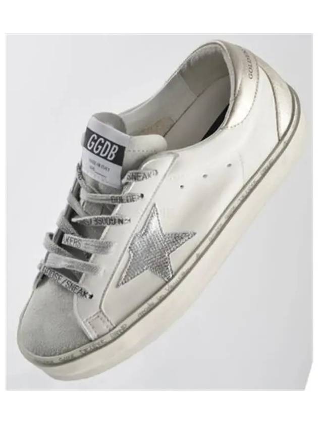 Women's High Star Gold Tab Low Top Sneakers White - GOLDEN GOOSE - BALAAN 8