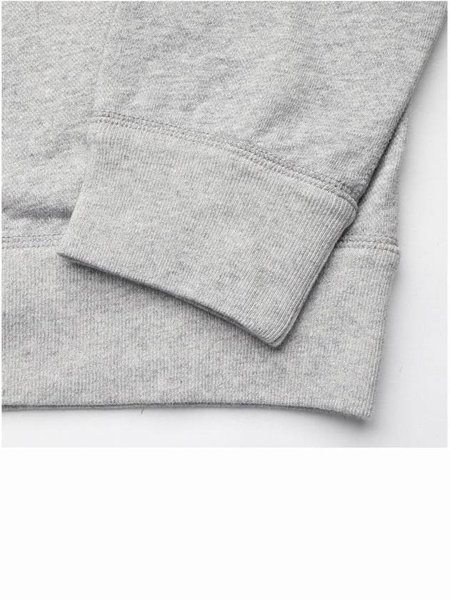 Mikoy Logo Cotton Sweatshirt Grey - ISABEL MARANT - BALAAN 9