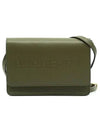 Hampshire Embossed Logo Flap Cross Bag Green - BURBERRY - BALAAN 2