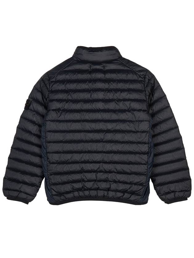 Kids Loom Woven Chambers R-Nylon Down Padding Navy - STONE ISLAND - BALAAN 4