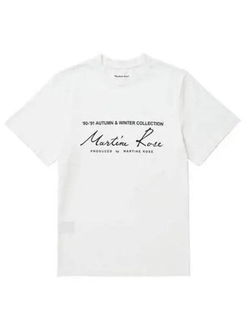 CMR603JC WHITE short sleeve t shirt 270853 - MARTINE ROSE - BALAAN 1