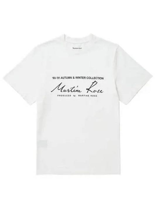 CMR603JC WHITE short sleeve t shirt 270853 - MARTINE ROSE - BALAAN 1