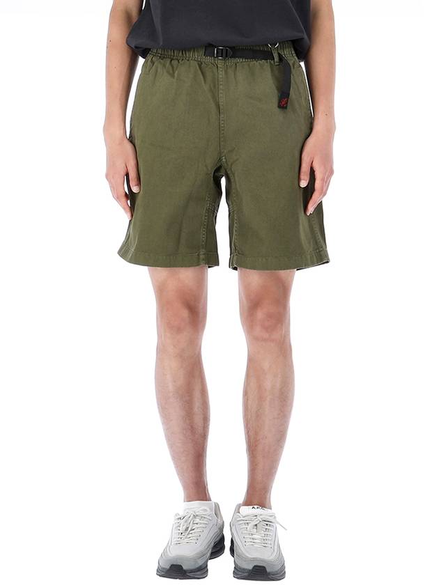 Twill G short pants G101OGT OLIVE - GRAMICCI - BALAAN 1