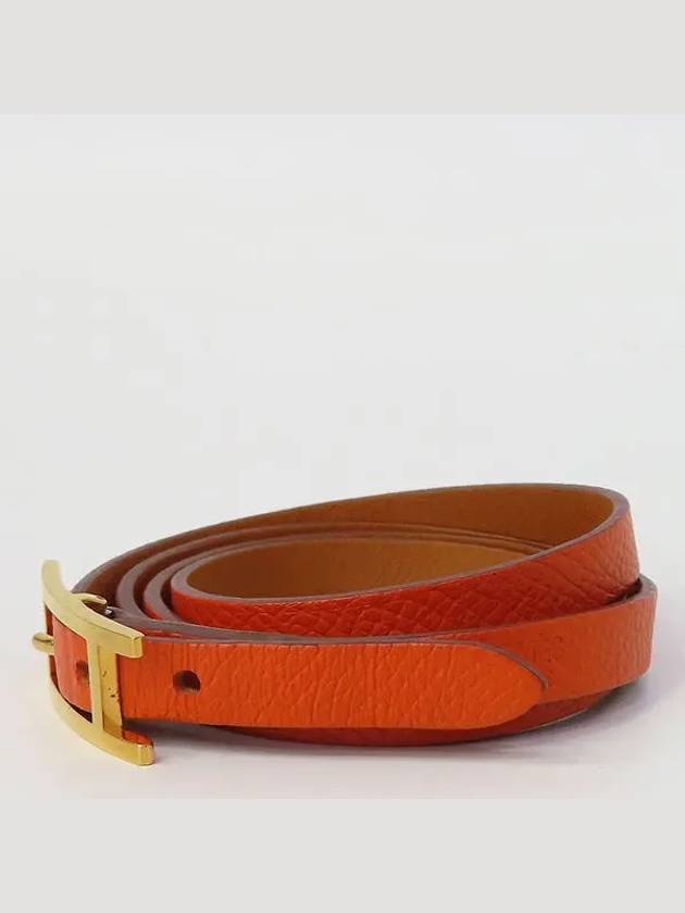 orange bracelet jewelry - HERMES - BALAAN 3