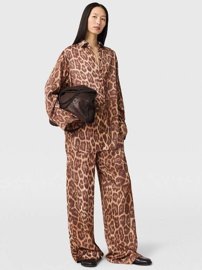 Stella McCartney Trousers Brown - STELLA MCCARTNEY - BALAAN 2