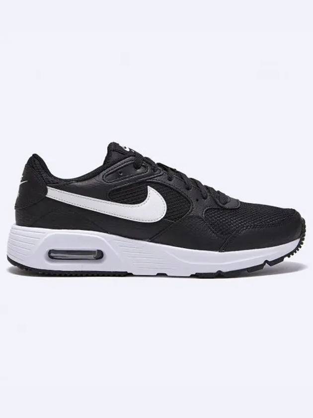 Air Max SC Low Top Sneakers Black White - NIKE - BALAAN 2