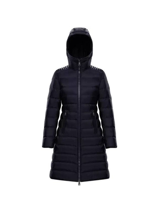 Talev TALEV Hood Long Padding Navy - MONCLER - BALAAN 1