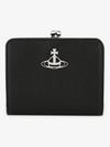 Women s ORB Logo Black Bicycle Wallet 5115002YW S000D N403 - VIVIENNE WESTWOOD - BALAAN 2