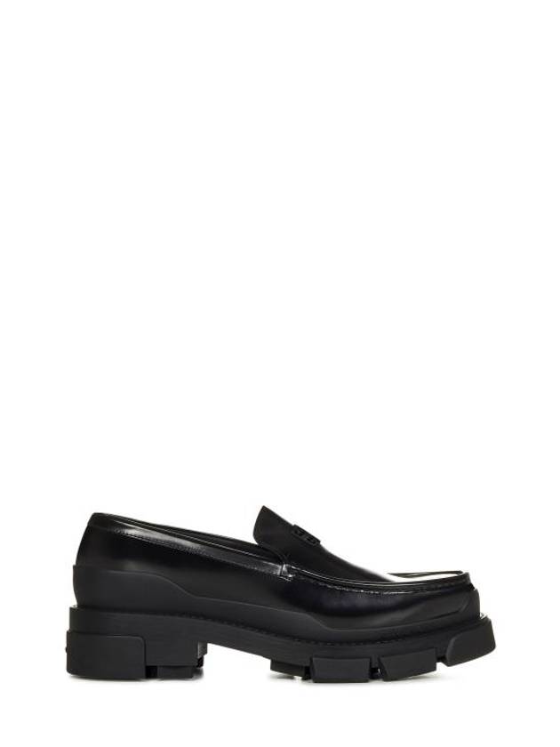 Terra Leather Loafers Black - GIVENCHY - BALAAN 2