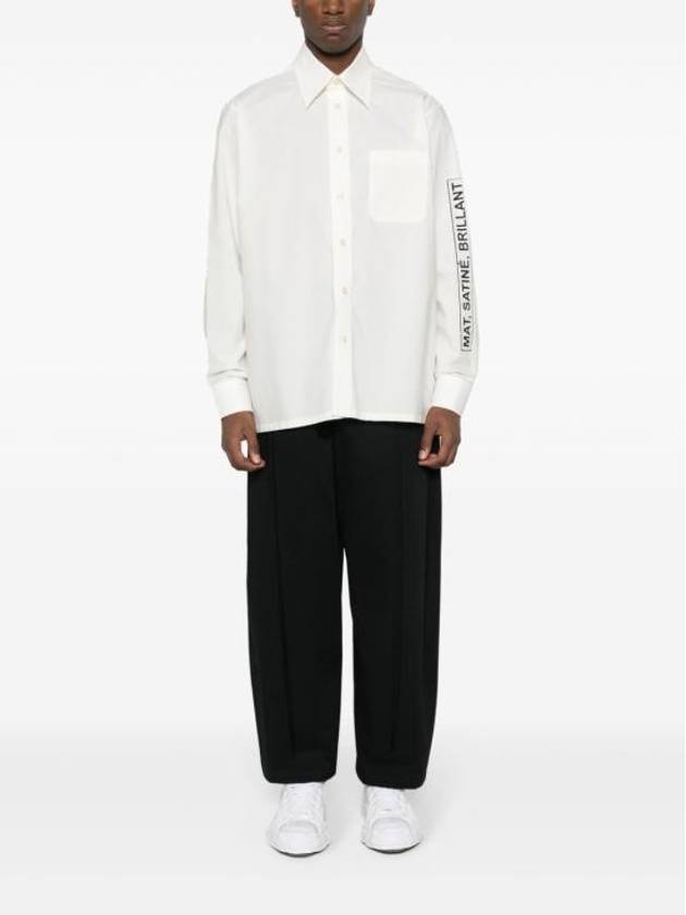 Printing Shirt Off White - MAISON MARGIELA - BALAAN 4