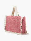 Logo Crochet Frill Tote Bag - GANNI - BALAAN 9