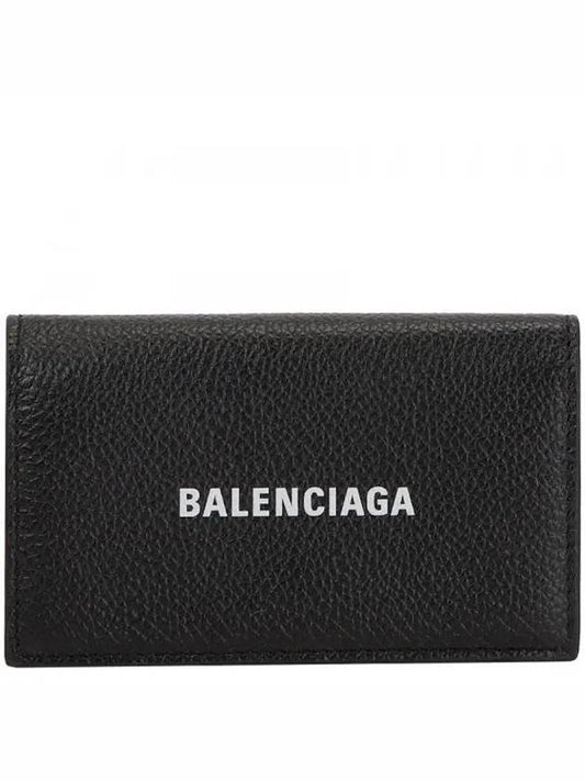 Everyday Key Holder Card Wallet Black - BALENCIAGA - BALAAN 2