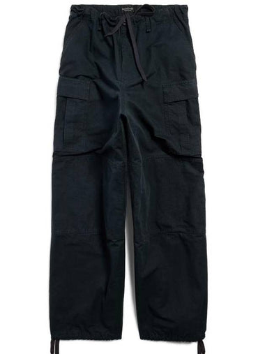 Large Cargo Track Pants Black - BALENCIAGA - BALAAN 1