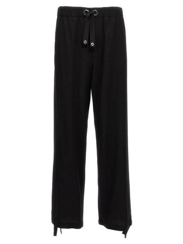 Straight Pants 10083301A059651B000 Black - VERSACE - BALAAN 1