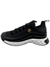 Mixed Fibers Velvet Calfskin Low Top Sneakers Black - CHANEL - BALAAN 6