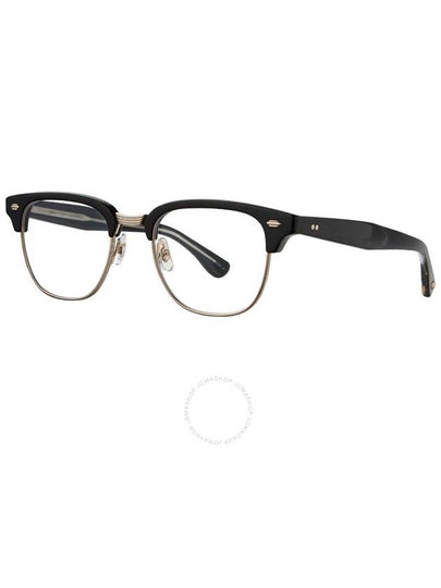 Garrett Leight ELKGROVE Demo Square Eyeglasses 3036 BK-G 49 - GARRETT LEIGHT - BALAAN 2