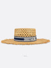 Dioriviera Naughtily-D Small Brim Hat Navy Beige - DIOR - BALAAN 3