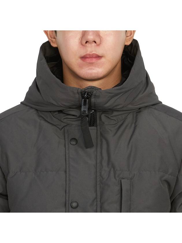 Carson Hooded Padding Parka Grey - CANADA GOOSE - BALAAN 9