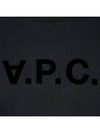 VPC Logo Crew Neck Sweatshirt Black - A.P.C. - BALAAN 7