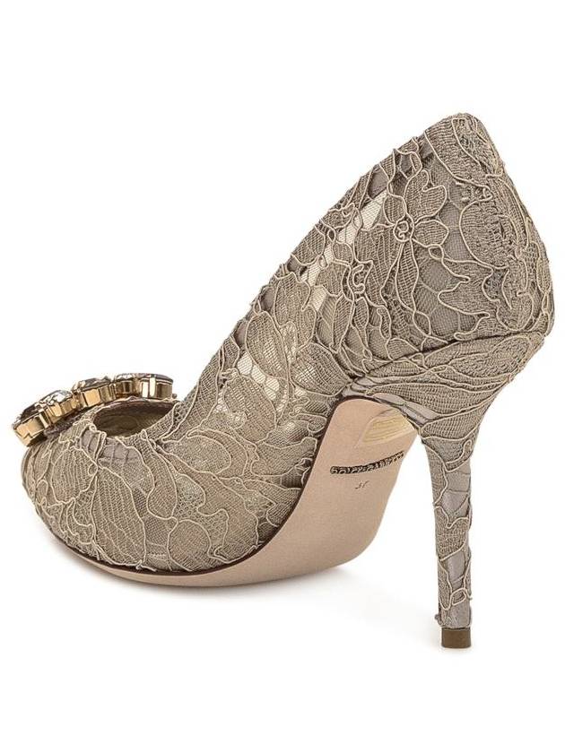 crystal decorated lace pumps CD0101AL198 - DOLCE&GABBANA - BALAAN 4