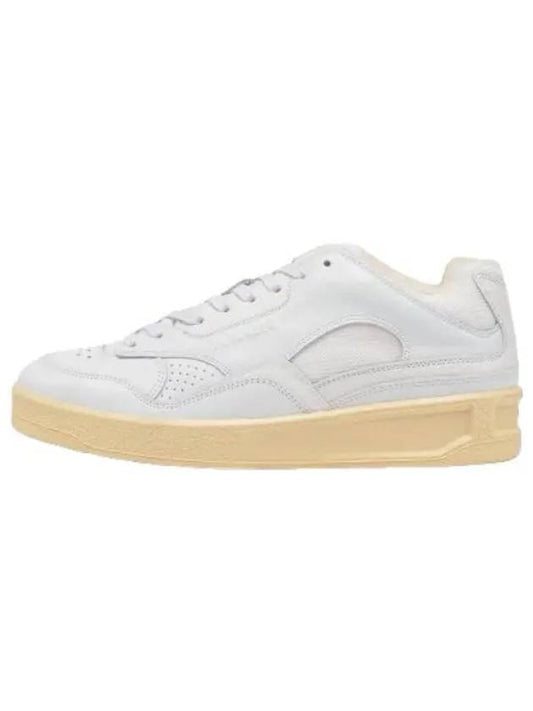 leather sneakers white - JIL SANDER - BALAAN 1
