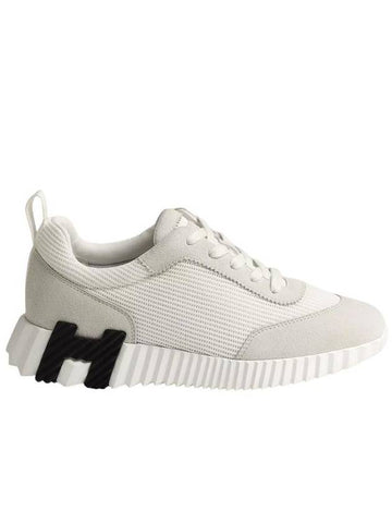 Bouncing Low Top Sneakers Blanc - HERMES - BALAAN 1