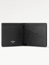 Multiple Taiga Leather Half Wallet Black - LOUIS VUITTON - BALAAN 4