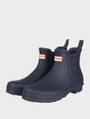 Women's Original Chelsea Rain Boots Navy - HUNTER - BALAAN 4