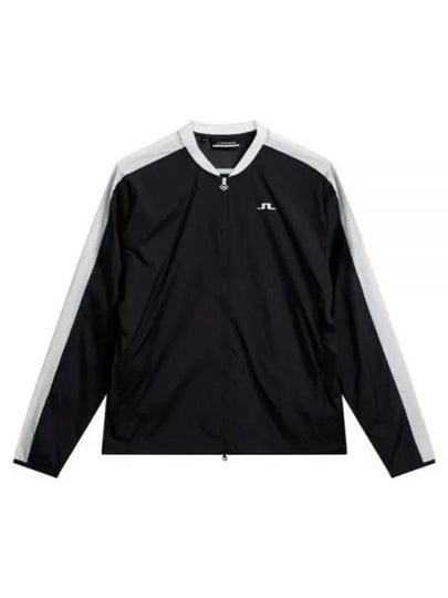 Tom Logo Zip-Up Jacket Black - J.LINDEBERG - BALAAN 2