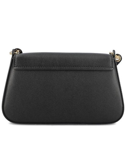 Logo Plaque Fold Over Cross Bag Black - VALENTINO - BALAAN 2