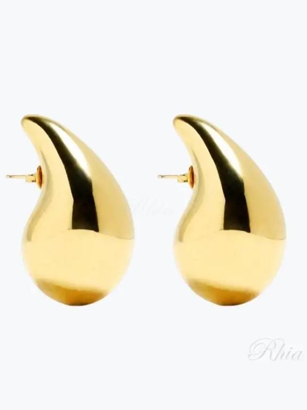 Drop Earrings Gold - BOTTEGA VENETA - BALAAN 2